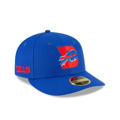 Buffalo Bills Gorra | New Era NFL Logo Mix Low Profile 59fifty Fitted Cap Mexico - Azules